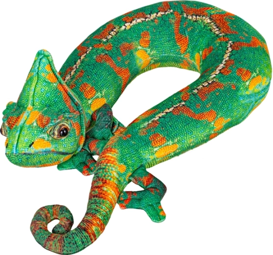 Plush travel pillow chameleon 50 cm