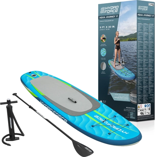 Надуваем падълборд Bestway Aqua Journey 274 см