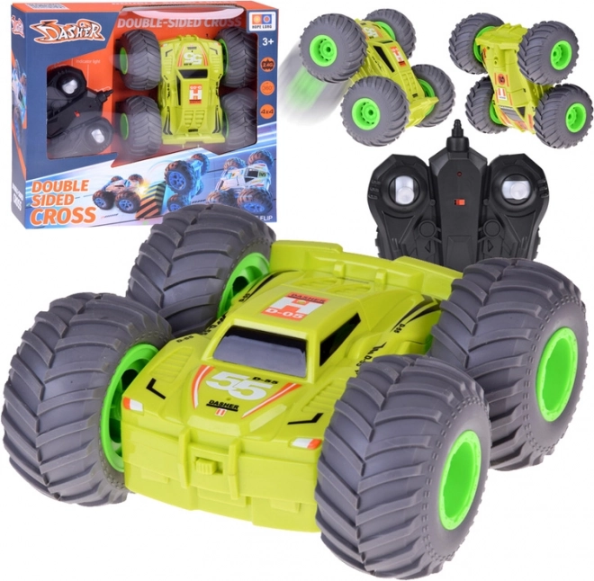 Акробатична RC кола Stunt Car с двустранна каросерия