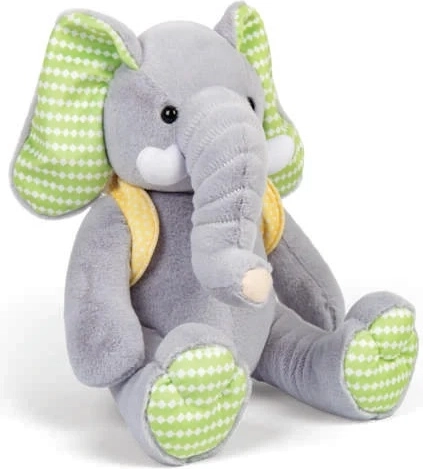 Плюшен слон с раничка 26 см BIGJIGS TOYS
