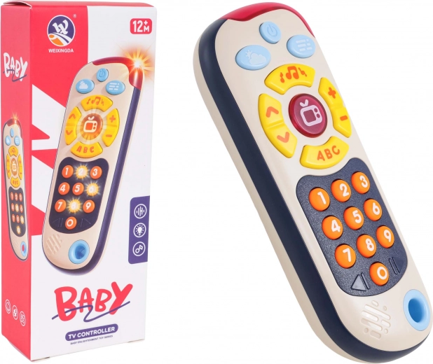 Interactive kids’ controller with music, lights, and ABC learning (12m+)