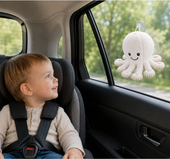 Suction cup for easy attachment
