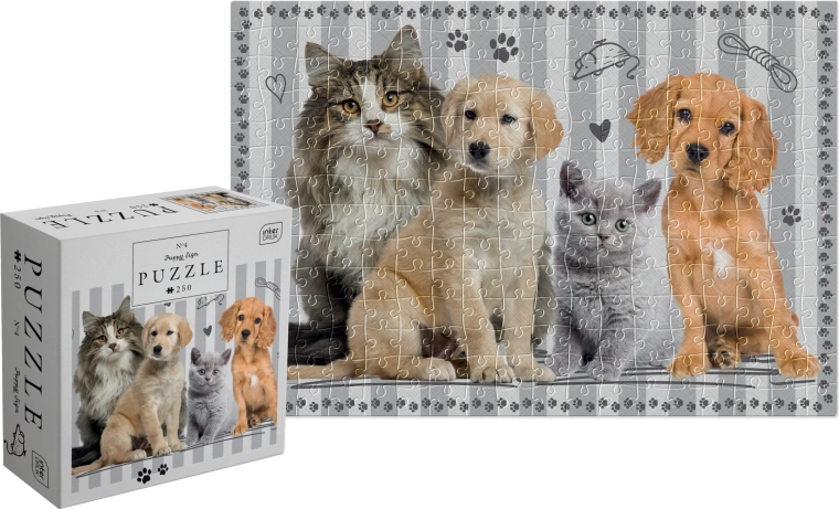 Puppies and Kittens Puzzle – 250 Pieces