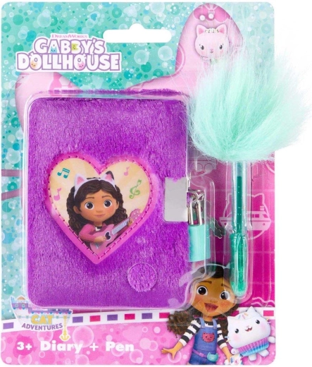 Mini plush notebook with pen Gabby's Dollhouse