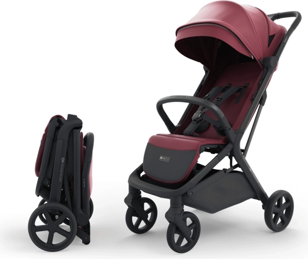 Спортна количка KINDERKRAFT SELECT NUBI 3 – Тъмно рубинено