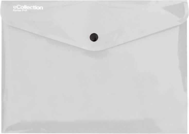 Плик с копче A5 eCollection прозрачен