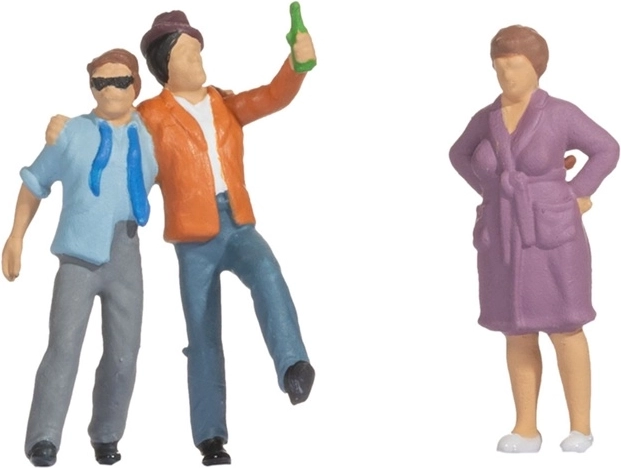 Noch Funny-Scenes Jolly Friends – H0 Figures