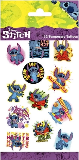 Temporary STITCH Tattoos for Kids