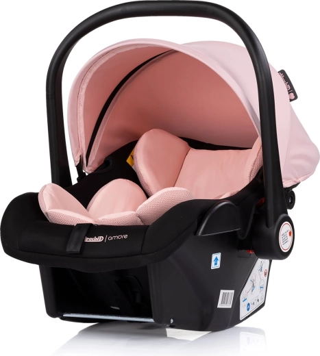 Chipolino столче за кола Amore i-Size 40–87 см powder pink