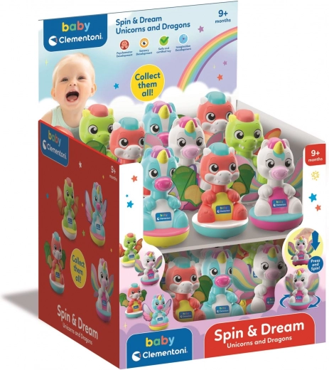 Интерактивни вълшебни животинки BABY CLEMENTONI – дракон и еднорог