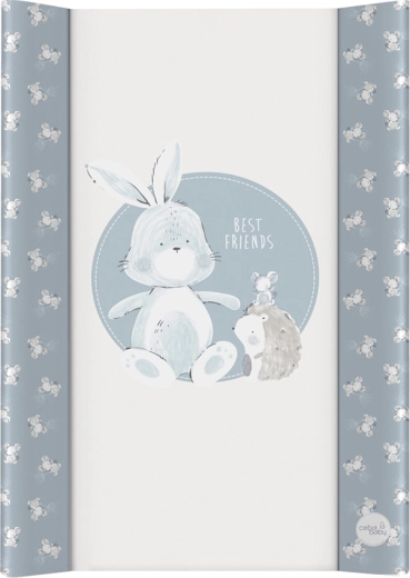Ceba Baby changing mat with rigid board Basic Friends 50 × 70 cm