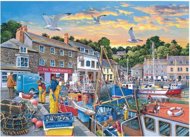 House of Puzzles Catch of the Day – puzzle with 500 large pieces