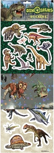 Small dinosaur stickers – mix of paper, foil, and glitter stickers