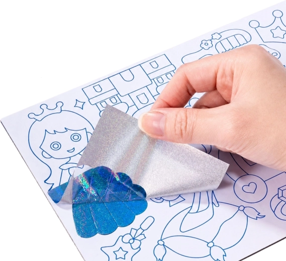 Easy foil stick-on crafting for an instant “wow” effect