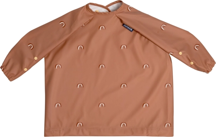 Bibado coverall bib with sleeves Chasing Rainbows