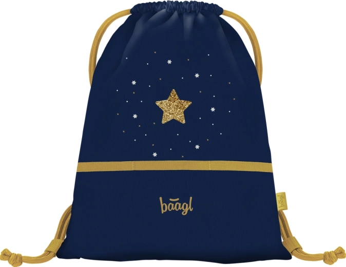 Торбичка за обувки Baagl Unicorn Gold