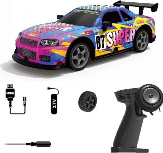 Super drifting light-up RC car 20 cm