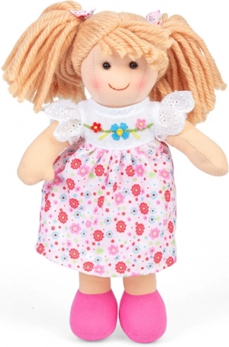 Bigjigs Toys Georgia Soft Rag Doll 25 cm