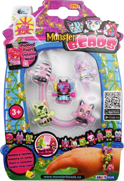 Monster Cool Pack – monsters, set of 6 pcs