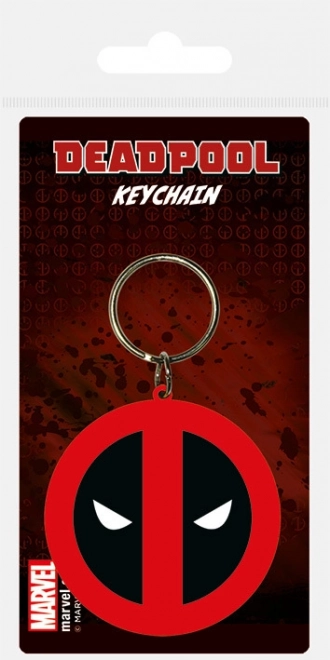 Deadpool Logo Keychain