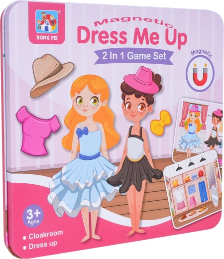 Magnetic Set for a Little Stylist 2-in-1
