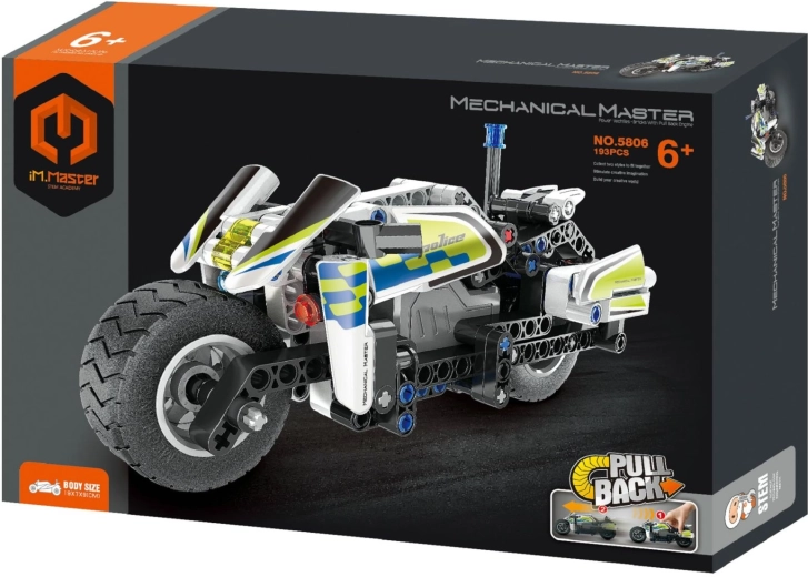 Pull-back drive for action-packed rides