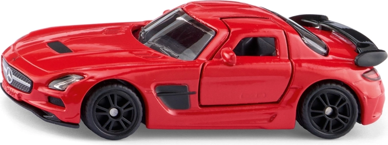 Siku Mercedes-Benz SLS AMG Black Series red car model in blister pack
