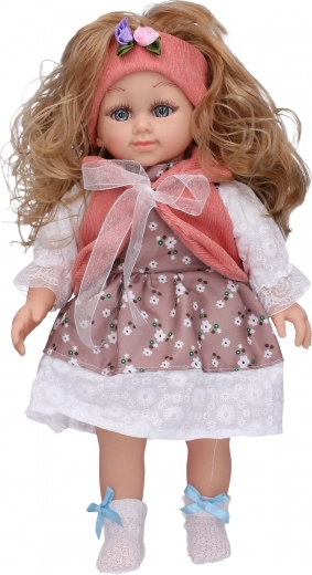 Doll with Bow 39 cm