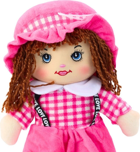 Очарователно облекло в розово каре