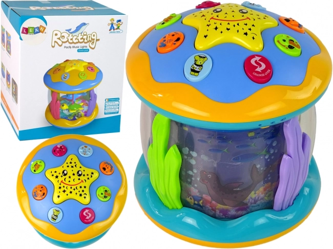 Multifunctional star projector and children's night light Underwater World