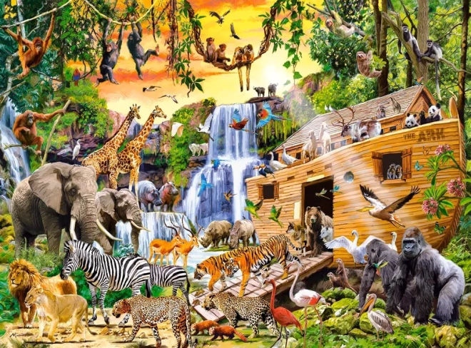 3000-Piece Puzzle – Noah’s Ark Animals