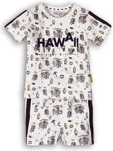 Dirkje kids' two-piece set Bright Lifeguard white/navy