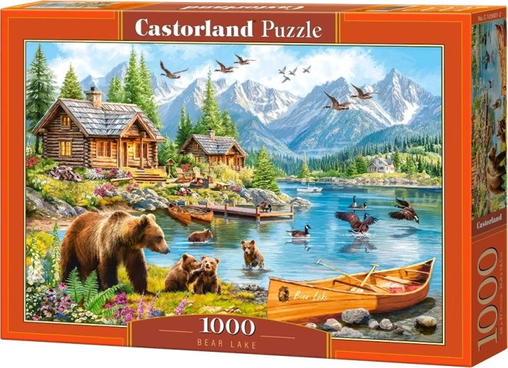 Пъзел Castorland Мечешко езеро с 1000 части