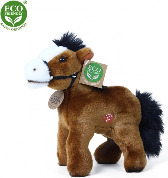 Rappa плюшен кон 20 см eco-friendly