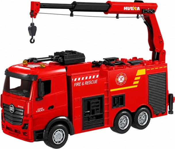 Movable crane with hook