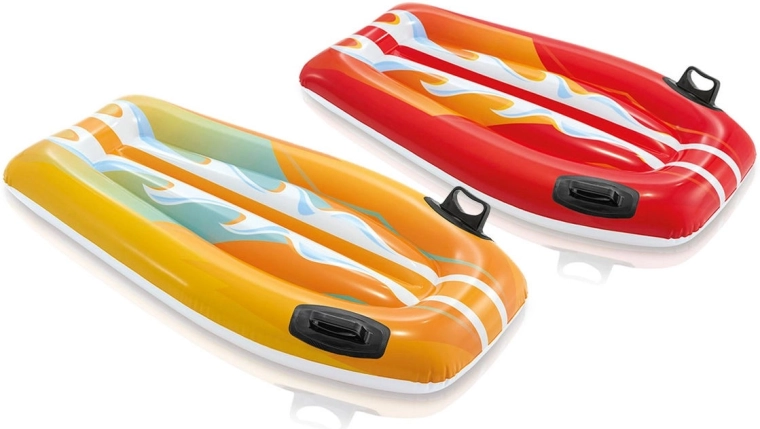 Надуваема плувна дъска 112 × 62 см Intex – червена
