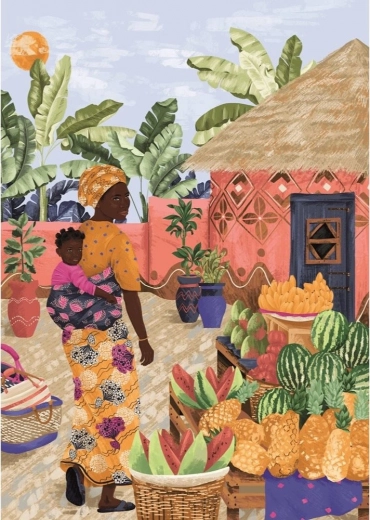 Puzzle Ghana 1000 pieces MAGNOLIA