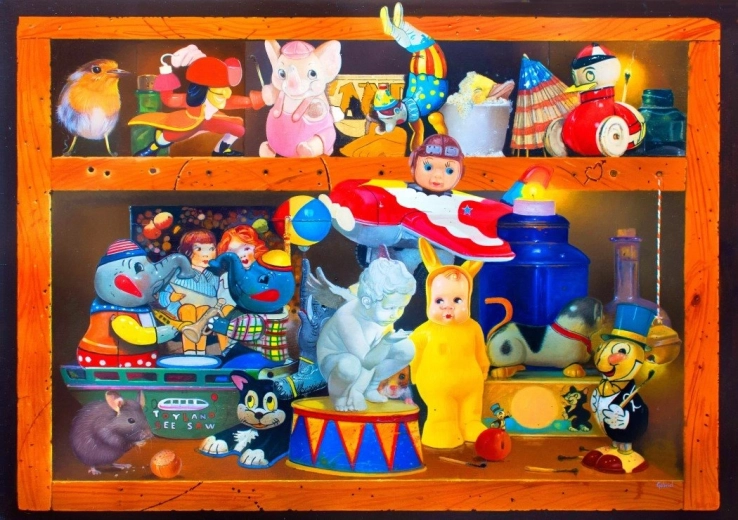 Crowded House Puzzle 1000 Pieces