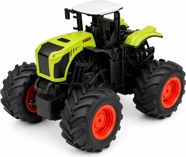 Stable driving and realistic tractor design