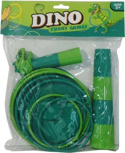 Kids' Ring Toss Game with Dinosaur Target