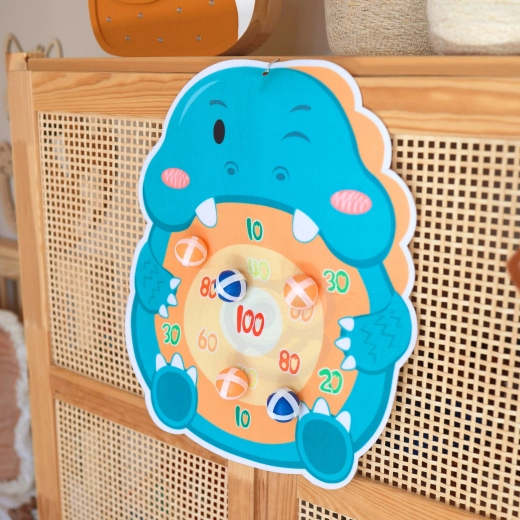 Hook-and-loop scoring target