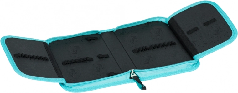 Complete kit: pencil case, drawstring bag, and wallet