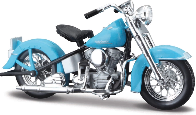 Maisto Harley-Davidson 1953 FL Hydra Glide 1:18 light blue