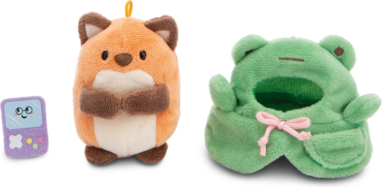 Frog costume with pocket for extra fun