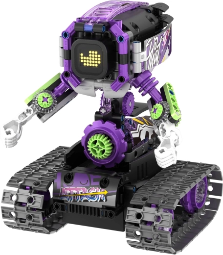 Tracked chassis and effects for action play