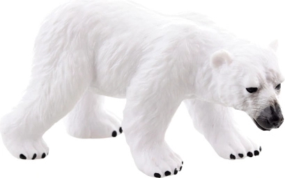 Plastic Polar Bear Figurine