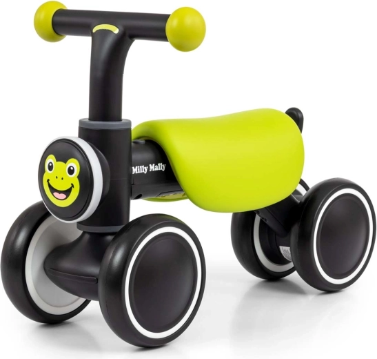 Stable four-wheel design for first rides