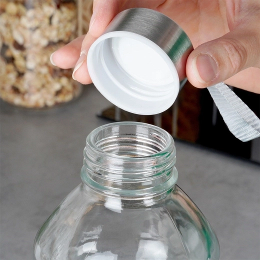 Надеждно уплътняваща метална капачка