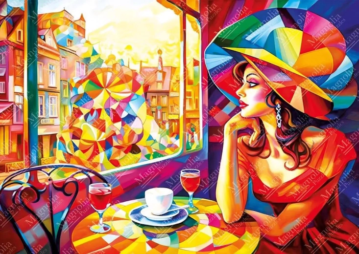 Rainbow Date 1000-Piece Puzzle MAGNOLIA