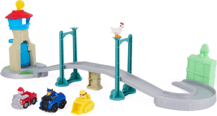 Raising bridge for action rescue missions